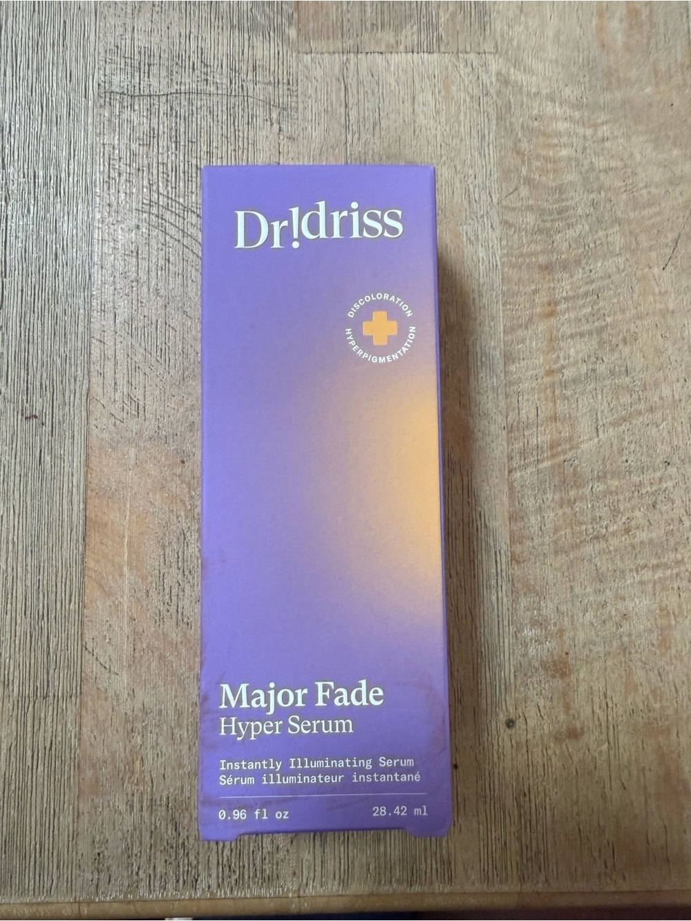 Major Fade Hyper Serum — Purple Brightening Face Serum